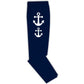 Anchors and Monogram Navy Legging - Wimziy&Co.
