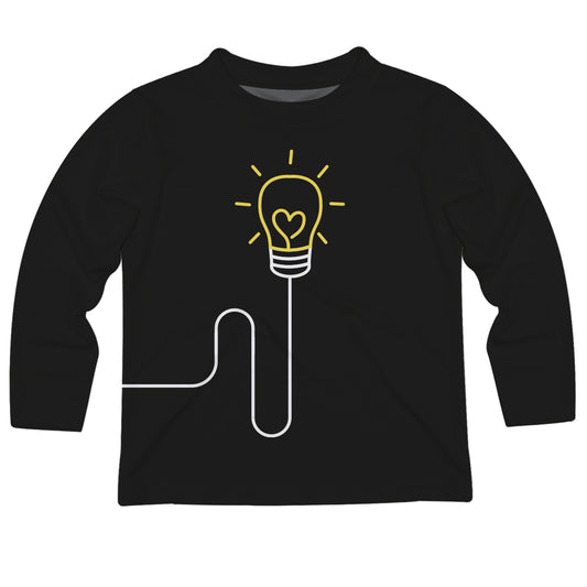 Electrici Elementes Black Long Sleeve Tee Shirt