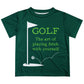 Golf Green Short Sleeve Tee Shirt