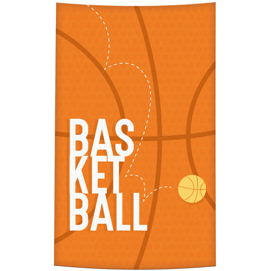 Basketball Orange Towel 51 x 32""