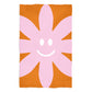 Flower Orange and Pink Towel 51 x 32""