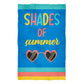 Shades Of Summer Blue Towel  51x 32""