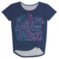Mermaids Are Real Navy Knot Top
