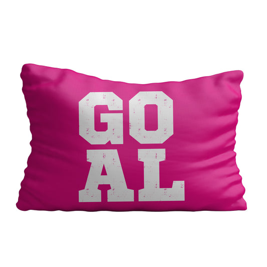 Goal Hot Pink Pillow Case 20x 27""