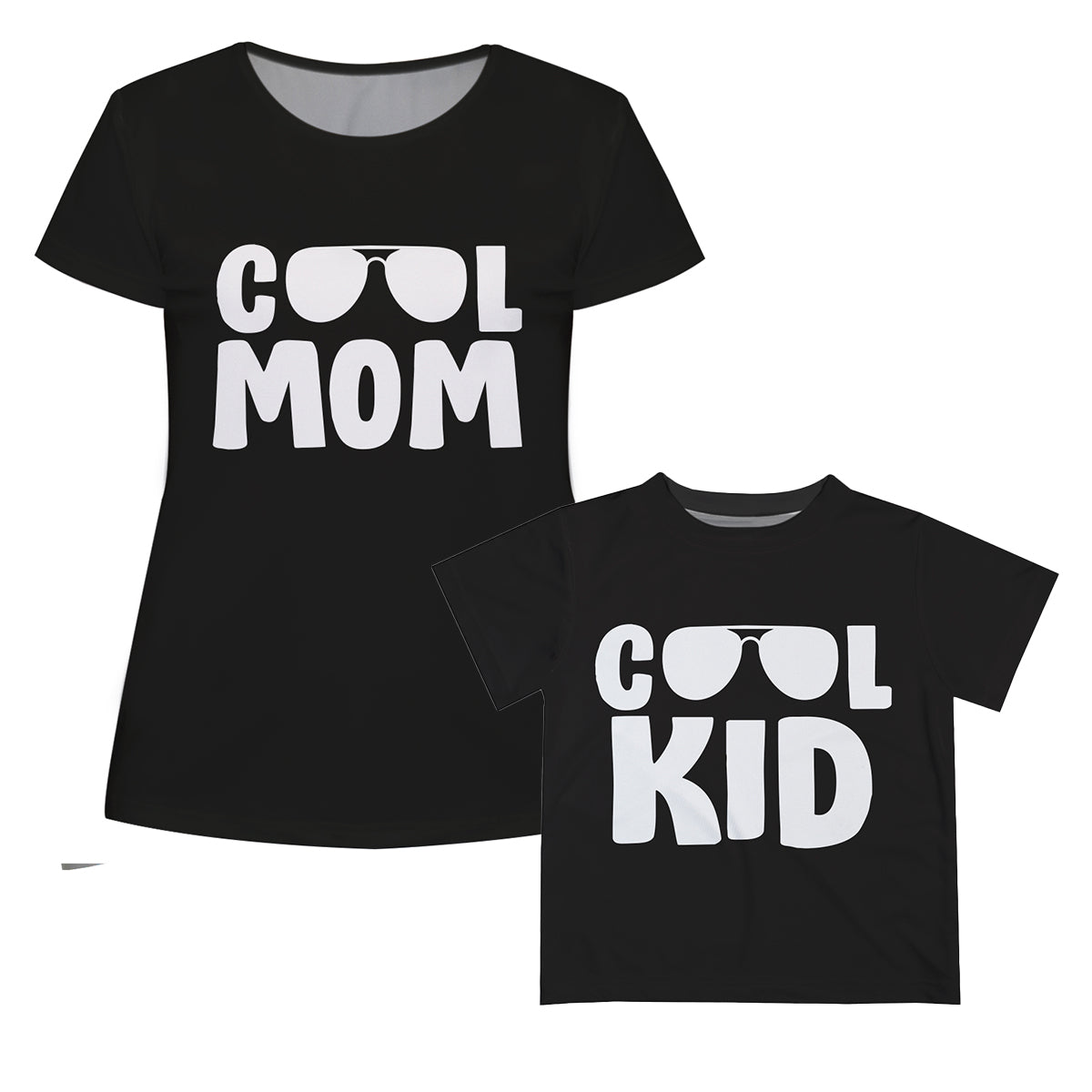 Cool Mom Black Short Sleeve Tee Shirt - Wimziy&Co.