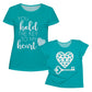 You Hold The Key Turquoise Short Sleeve Tee Shirt - Wimziy&Co.