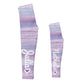 Personalized Name Pink Purple and Blue Watercolor Leggings - Wimziy&Co.
