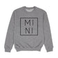 Mini Gray Crewneck Sweatshirt