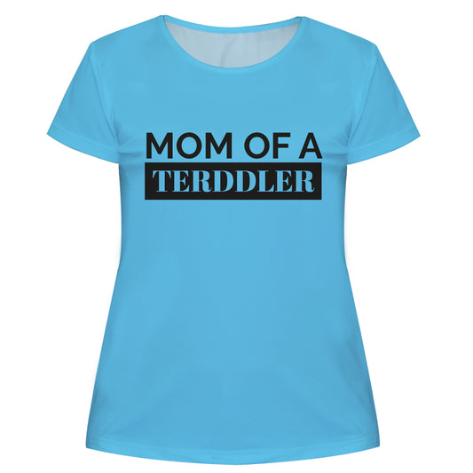 Terddler Turquoise Short Sleeve Tee Shirt