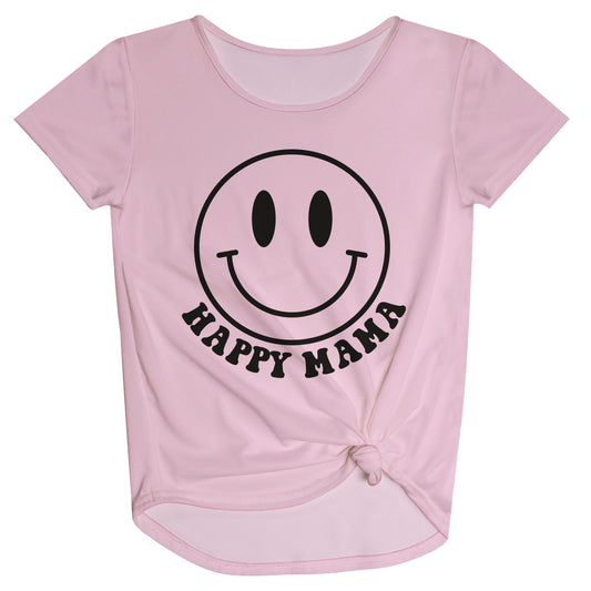 Happy Mama Pink Knot Top
