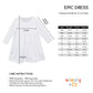 Bunnies Print Monogram White Long Sleeve Epic Dress - Wimziy&Co.