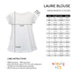 Little Miss Lucky Name White Short Sleeve Laurie Top - Wimziy&Co.