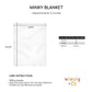 Stars Name Print Navy Minky Blanket 36" x 48" - Wimziy&Co.