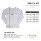 Unicorn and Rainbow Personalized Monogram Gray Fleece Sweatshirt Side Vents - Wimziy&Co.