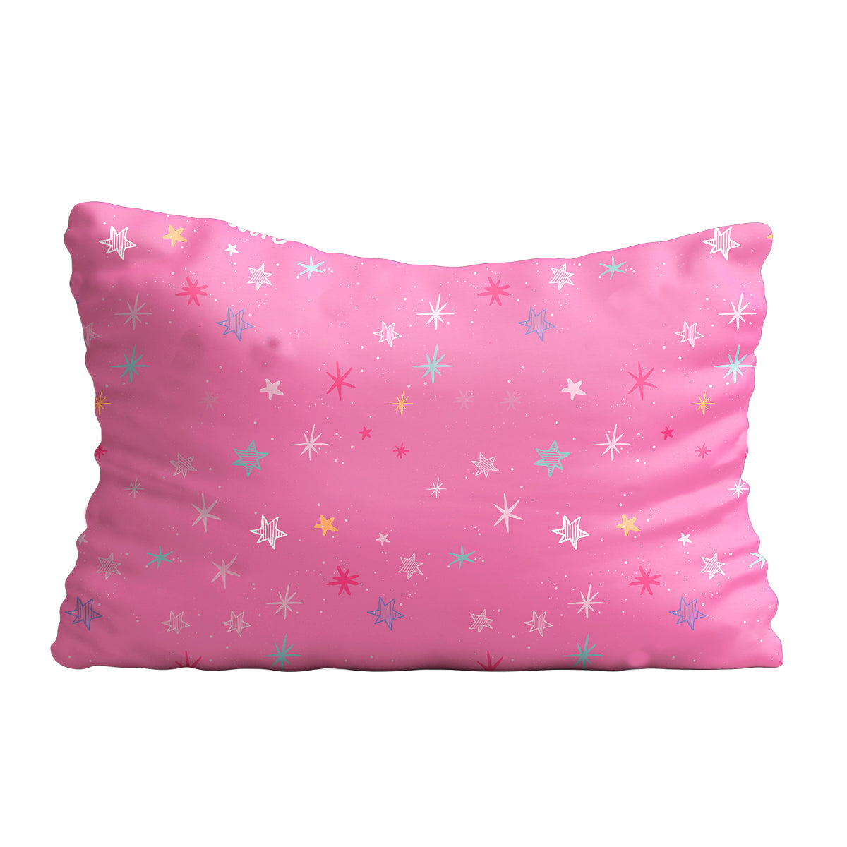 Stars name print pillow case - Wimziy&Co.