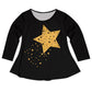 Gold Star Long Sleeve Laurie Top