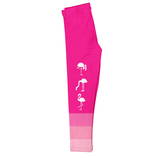Flamingos Hot Pink Leggings