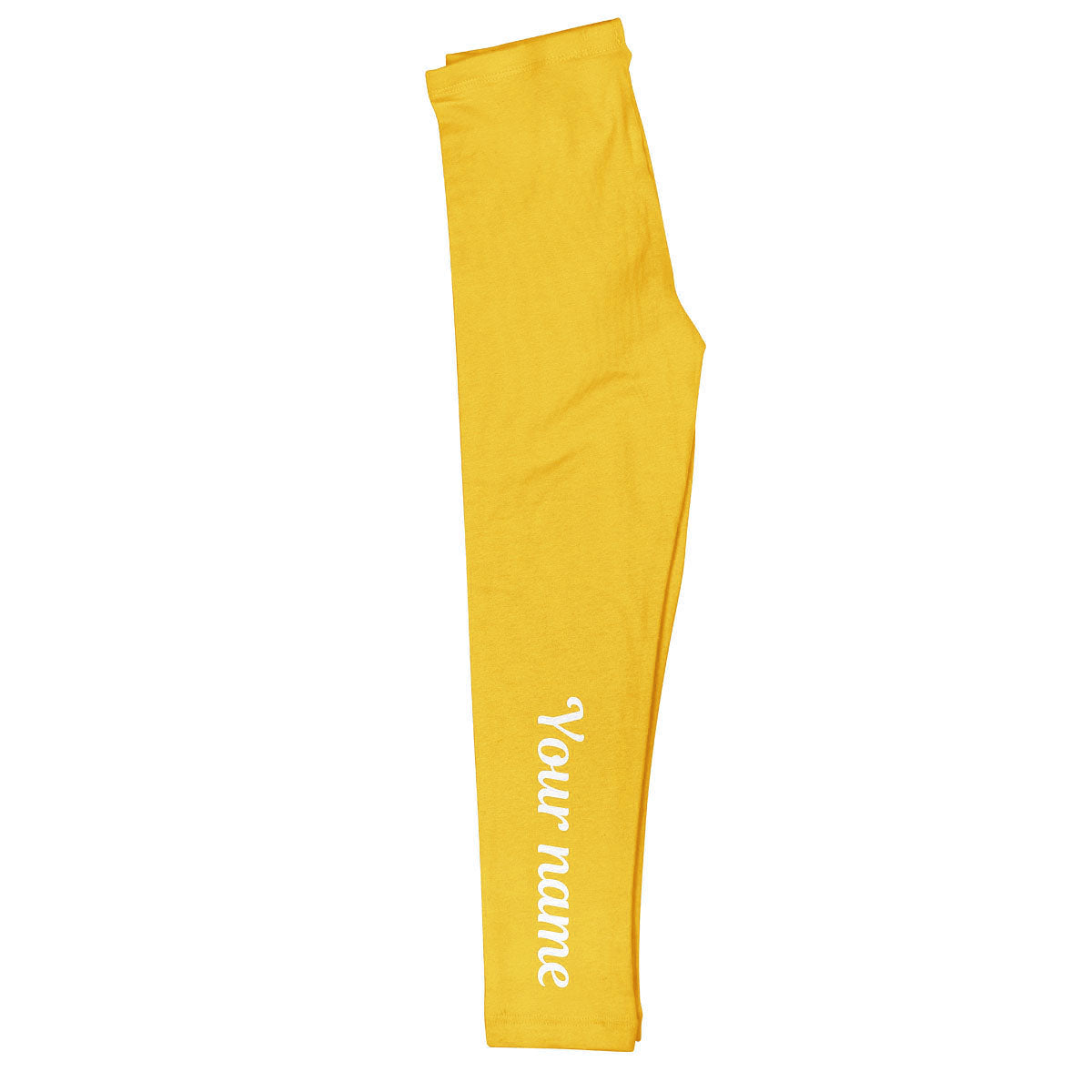 Personalized Name Solid Leggings - Wimziy&Co.