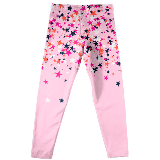 Stars Pink Leggings