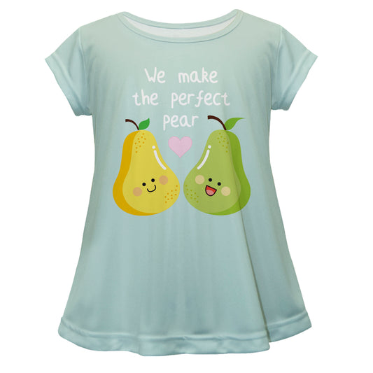 We Make The Perfect Pear Mint Short Sleeve Laurie Top