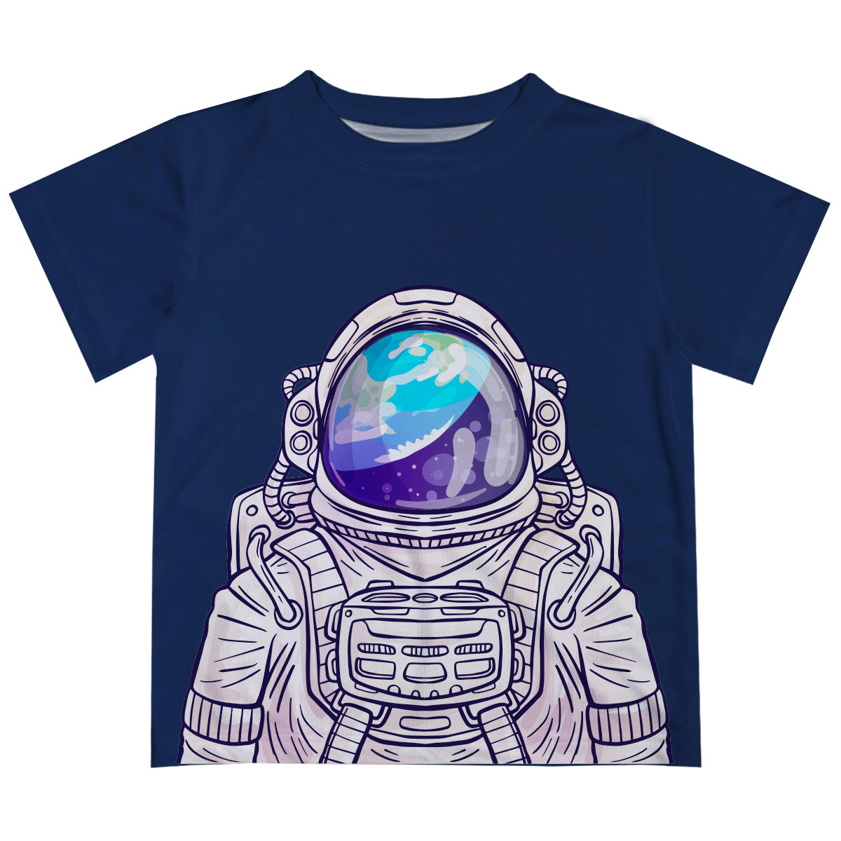 Astronaut Name Navy Short Sleeve Tee Shirt – Wimziy&Co.