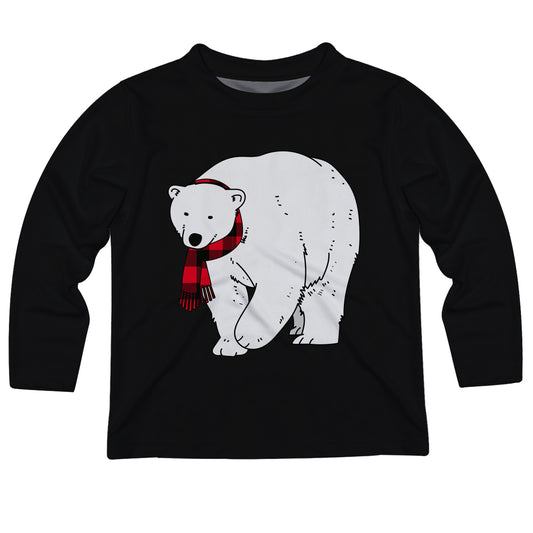 Bear Black Long Sleeve Tee Shirt