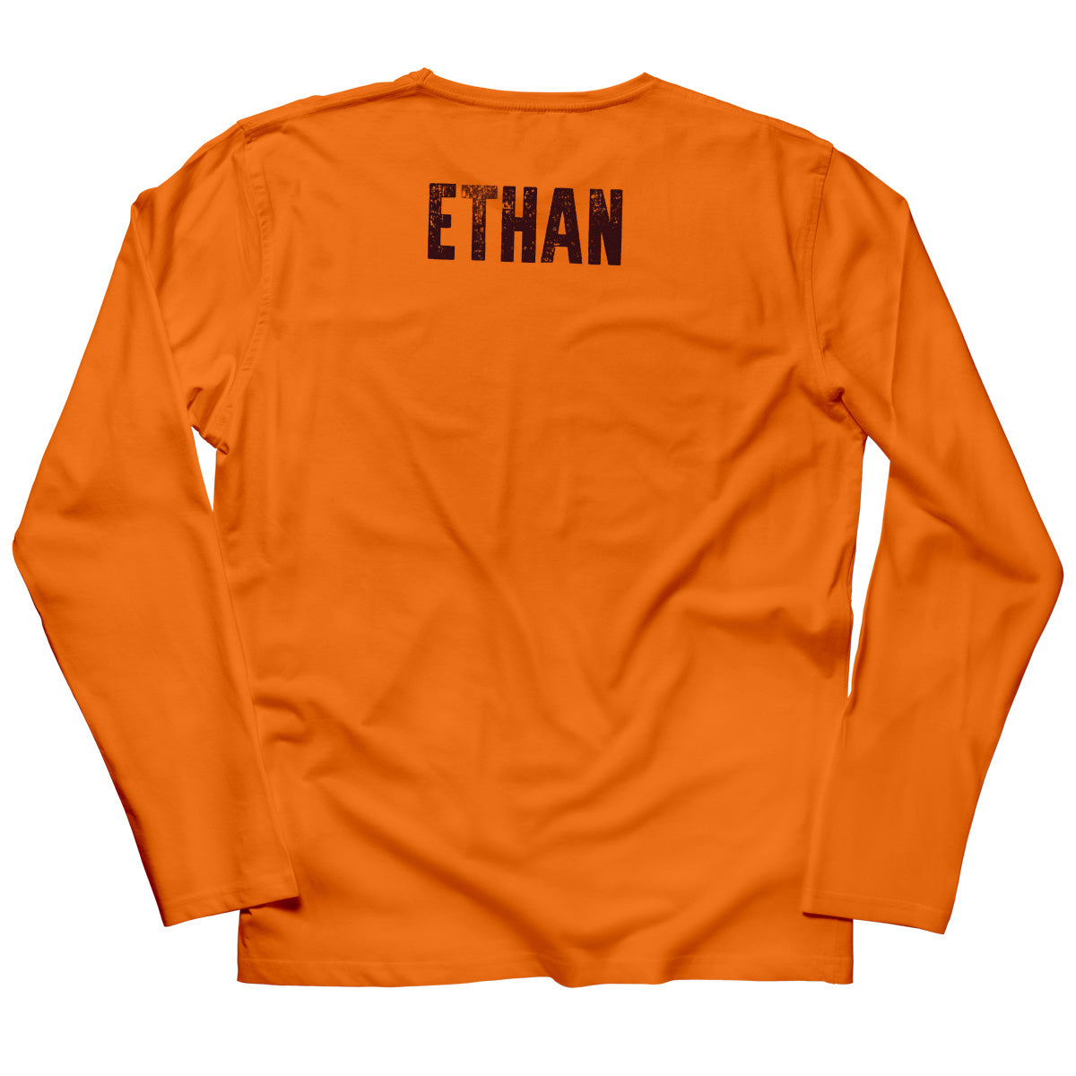 Football Orange Boys Tee Shirt LS - Wimziy&Co.