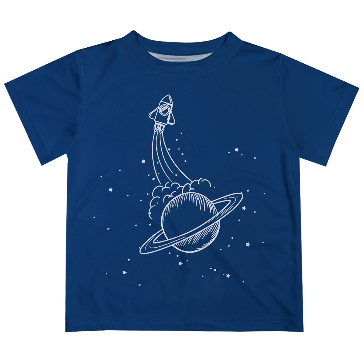 Space Name Navy Short Sleeve Tee Shirt - Wimziy&Co.