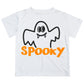 Spooky White Short Sleeve Tee Shirt