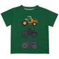 Tractors Green Short Sleeve Tee Shirt