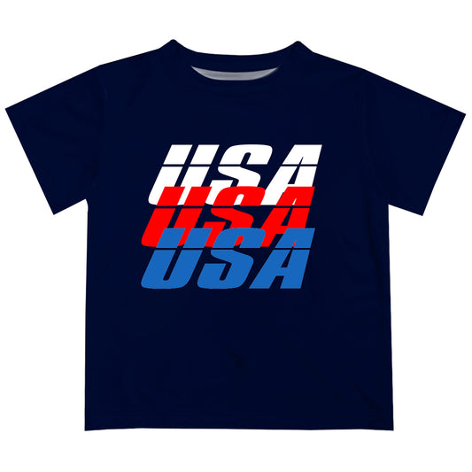 USA Navy Name Short Sleeve Tee Shirt
