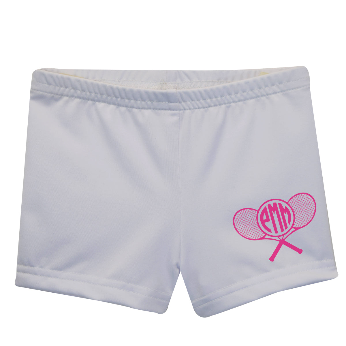 Tennis White and Pink Shorties