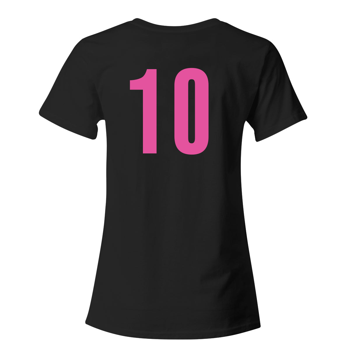 Soccer Ball Personalized Name and Number Black Short Sleeve Tee Shirt - Wimziy&Co.