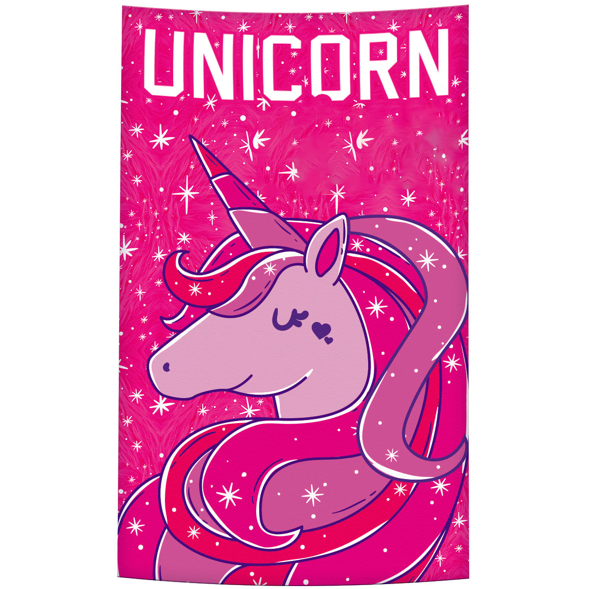 Unicorn Name Pink Towel - Wimziy&Co.