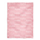 Personalized Name Light Pink Minky Throw