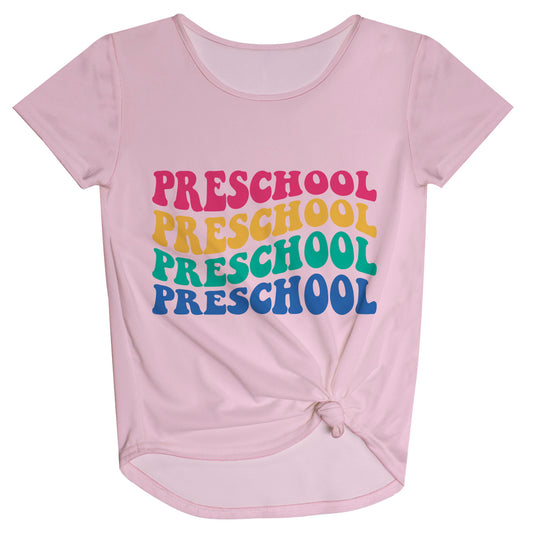 Preschool Pink Knot Top