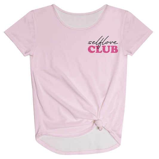 Selflove Club Light Pink Knot Top - Wimziy&Co.