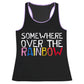 Somewhere Over The Rainbow Black Tank Top - Wimziy&Co.