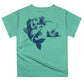 Fishing Green Short Sleeve Tee Shirt With Pocket - Wimziy&Co.
