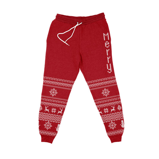 Merry Christmas Red Jogger