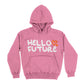 Hello Future Pink Heavy Weight Performance 4-way Stretch Hoodie