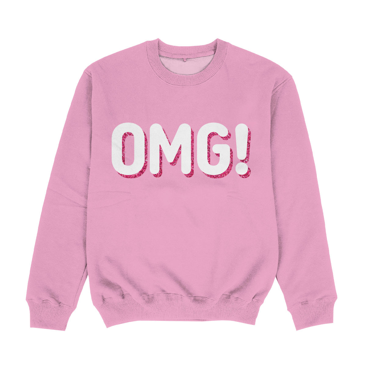 OMG Pink Crewneck Sweatshirt