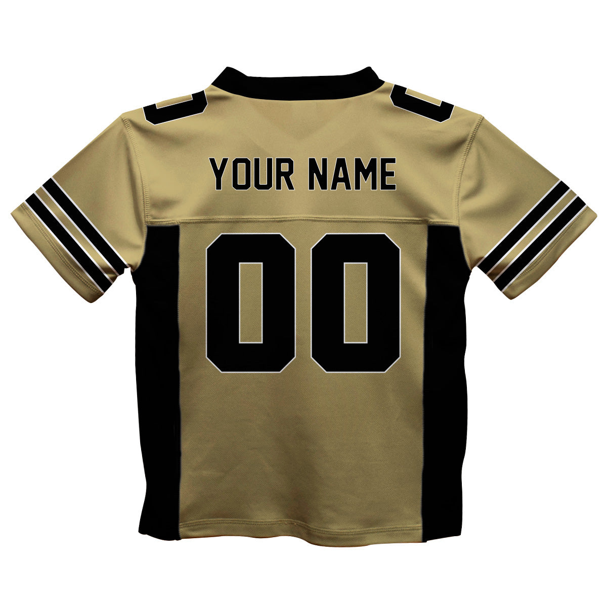 Personalized Name and Number Purple and Yellow Fashion Football T-Shirt - Wimziy&Co.