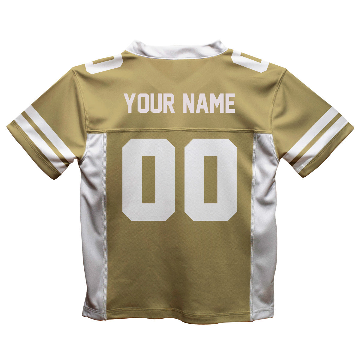 Personalized Name and Number Purple and White Fashion Football T-Shirt - Wimziy&Co.