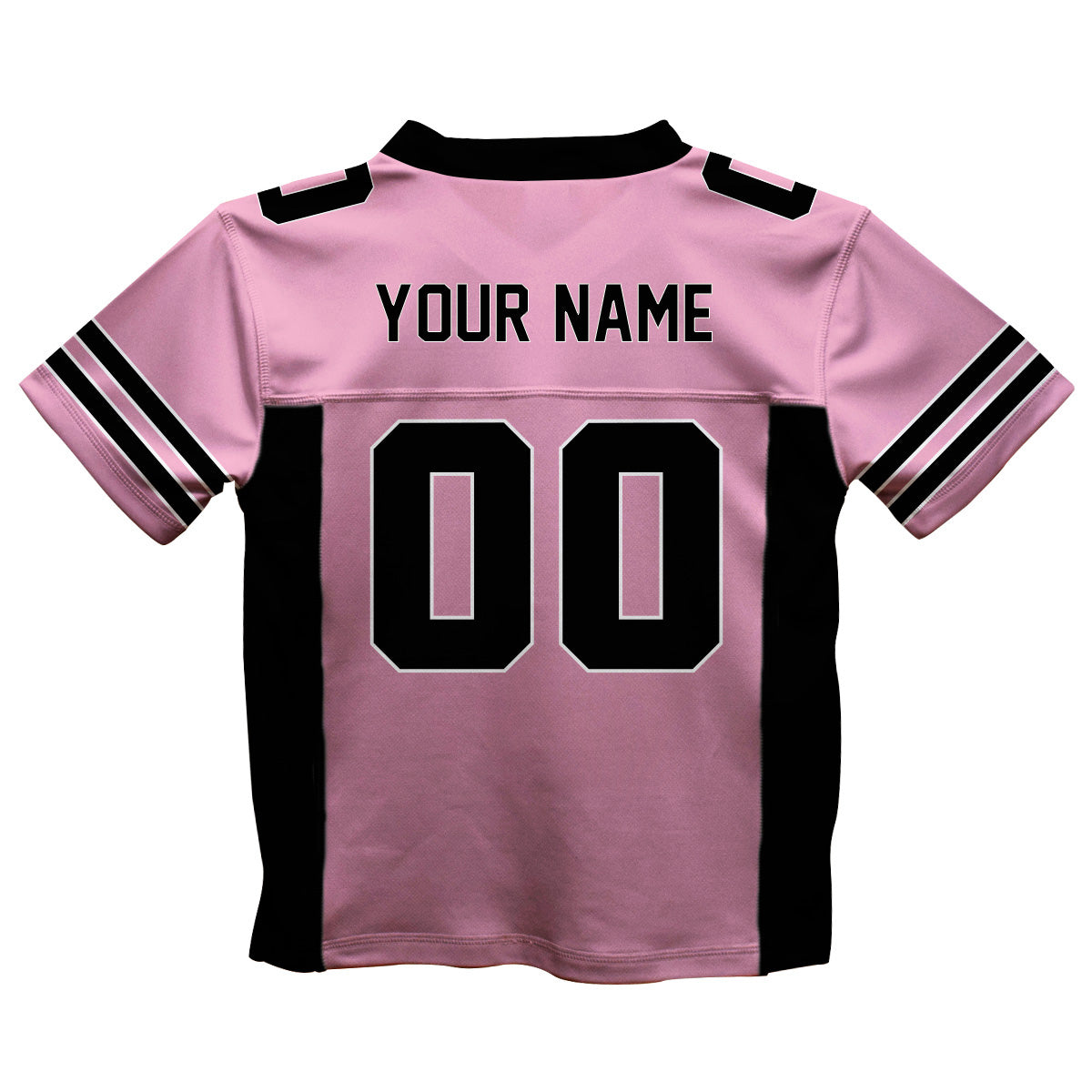 Personalized Name and Number Purple and Black Fashion Football T-Shirt - Wimziy&Co.
