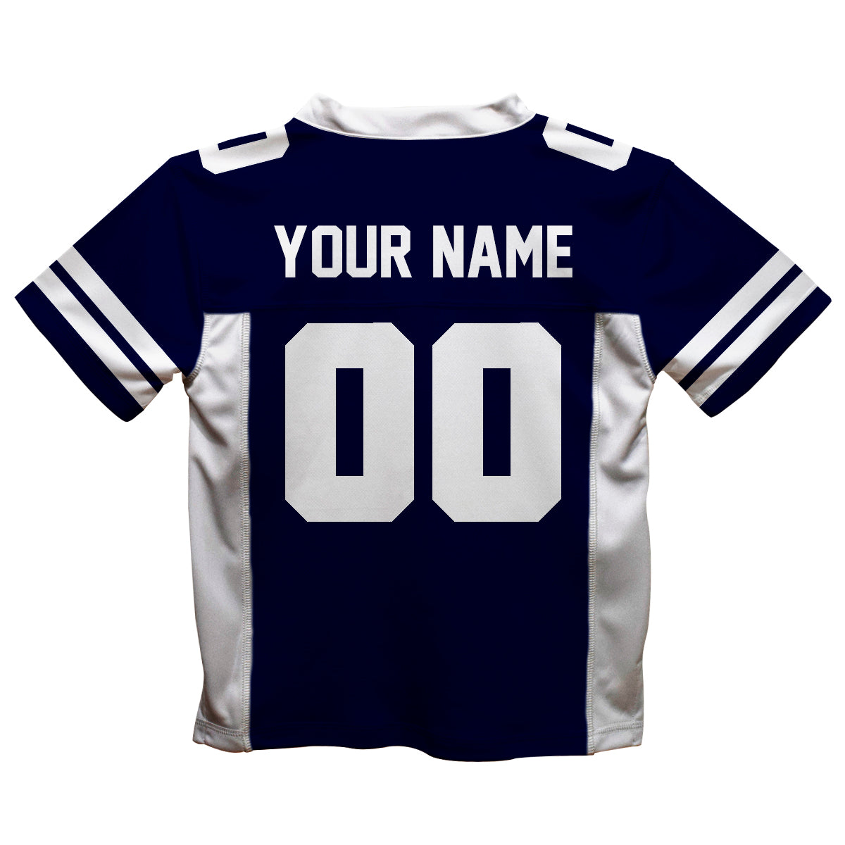 Personalized Name and Number Red and White Fashion Football T-Shirt - Wimziy&Co.