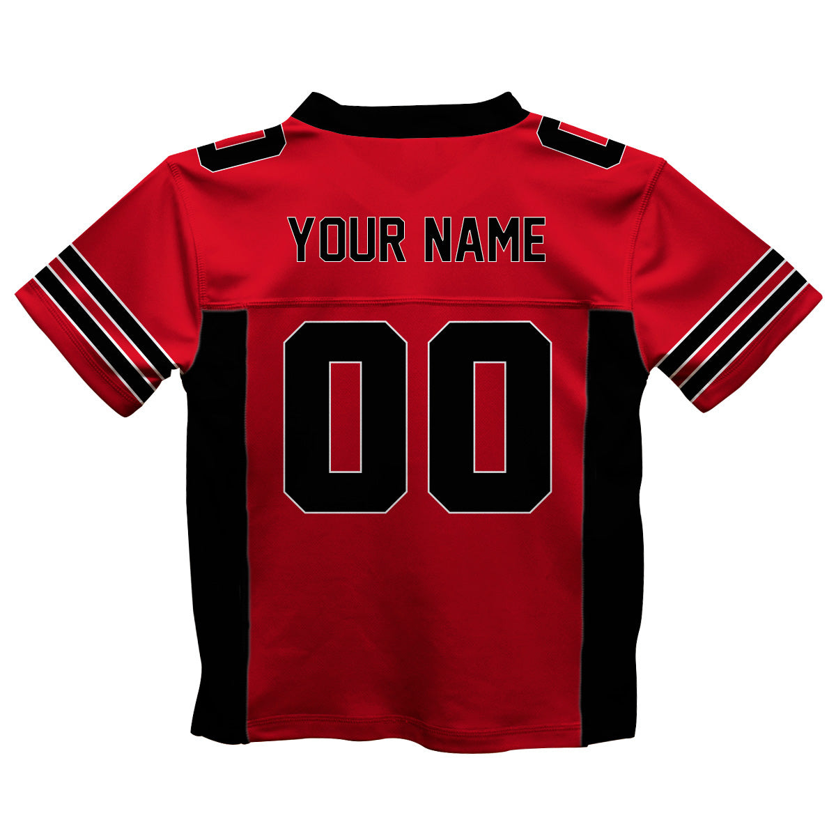 Personalized Name and Number Blue and Black Fashion Football T-Shirt - Wimziy&Co.