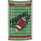 Personalized Team Name and Color Football Field Towel - Wimziy&Co.