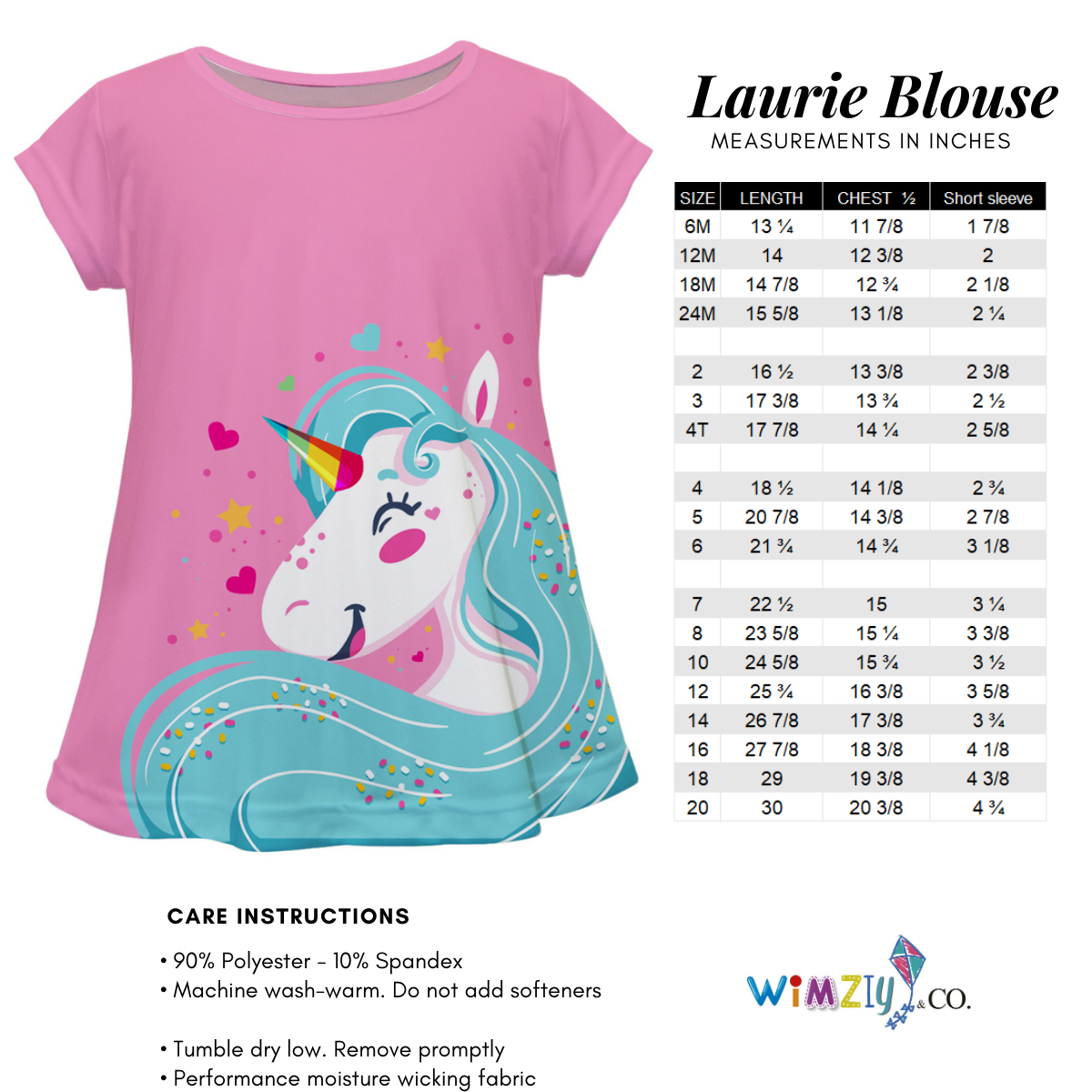 Marker Name White Short Sleeve Laurie Top - Wimziy&Co.