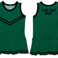 Green Black Sleeveless Cheerleader Dress - Wimziy&Co.